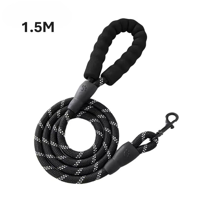 Laisse de sécurité réfléchissante pour chien – design durable et visibilité optimale